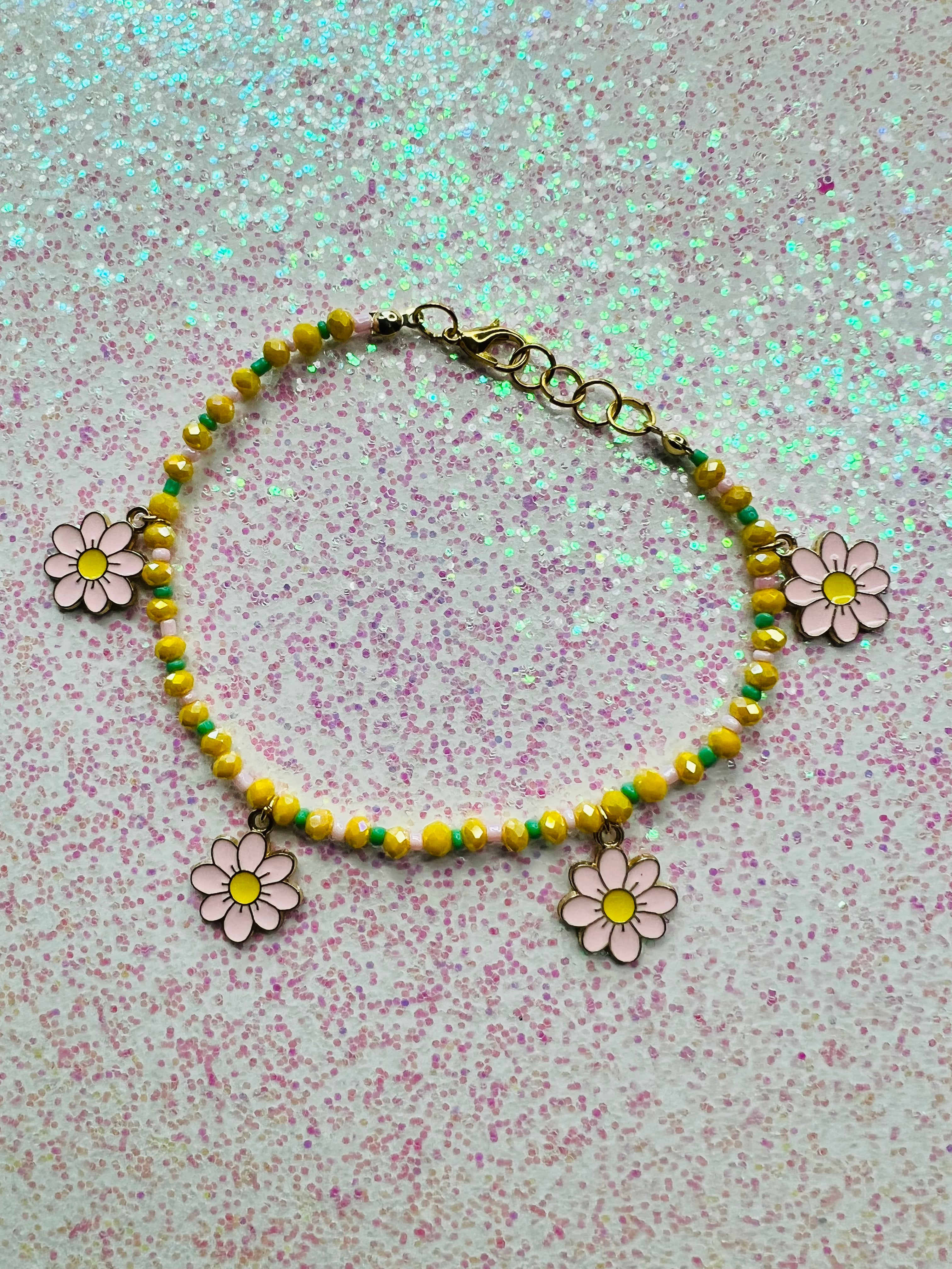 Flower Girl Anklet
