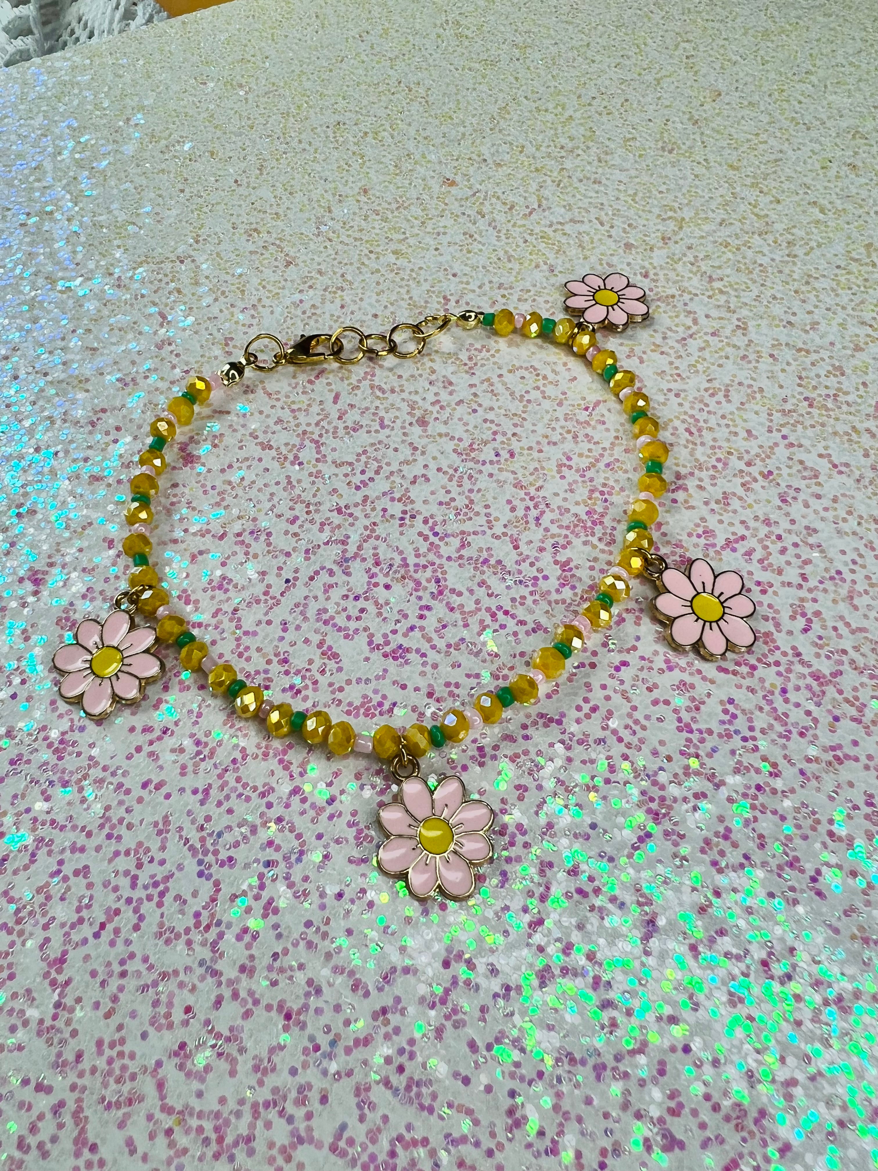 Flower Girl Anklet