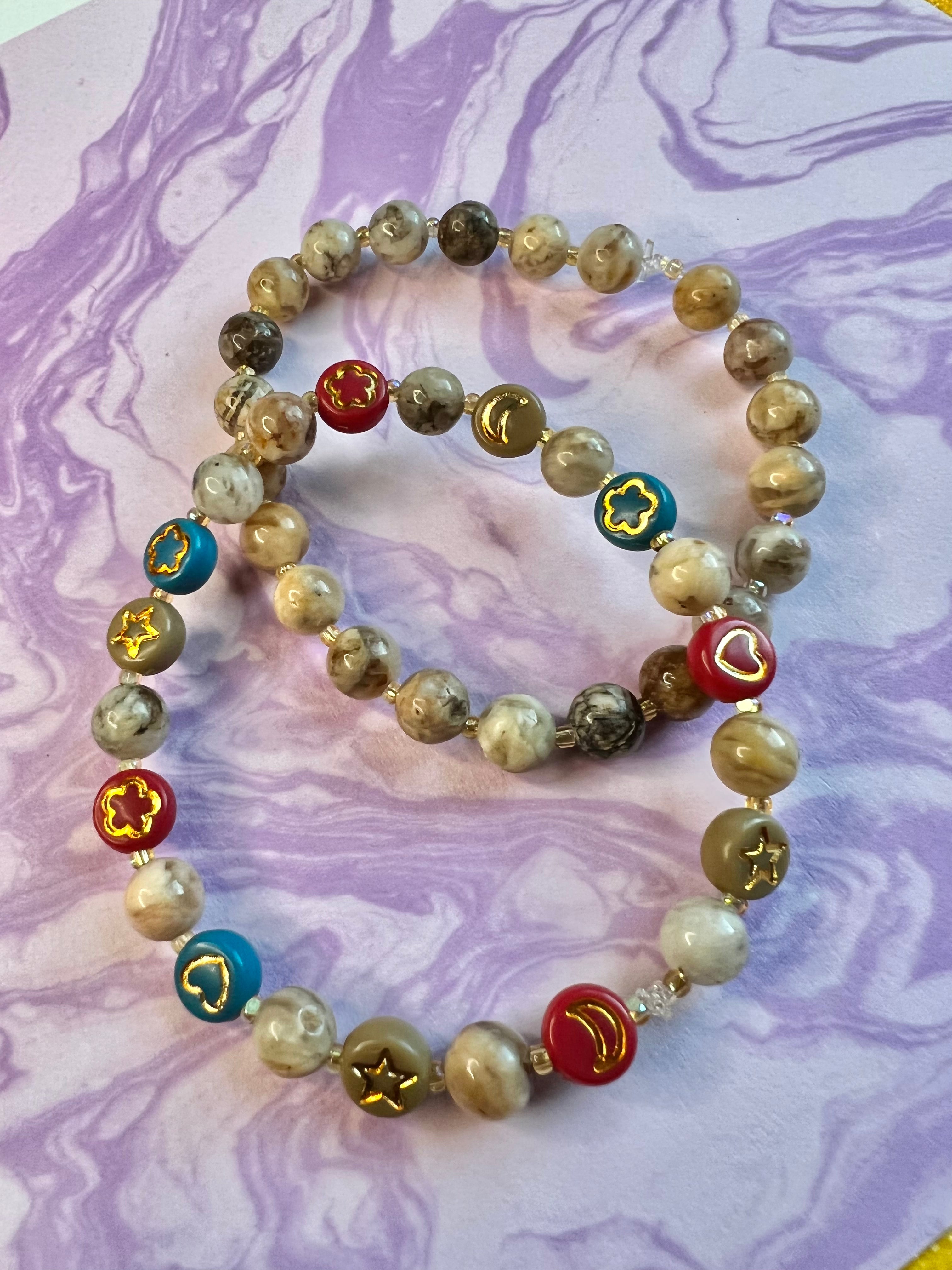 Felt Bracelet Pair