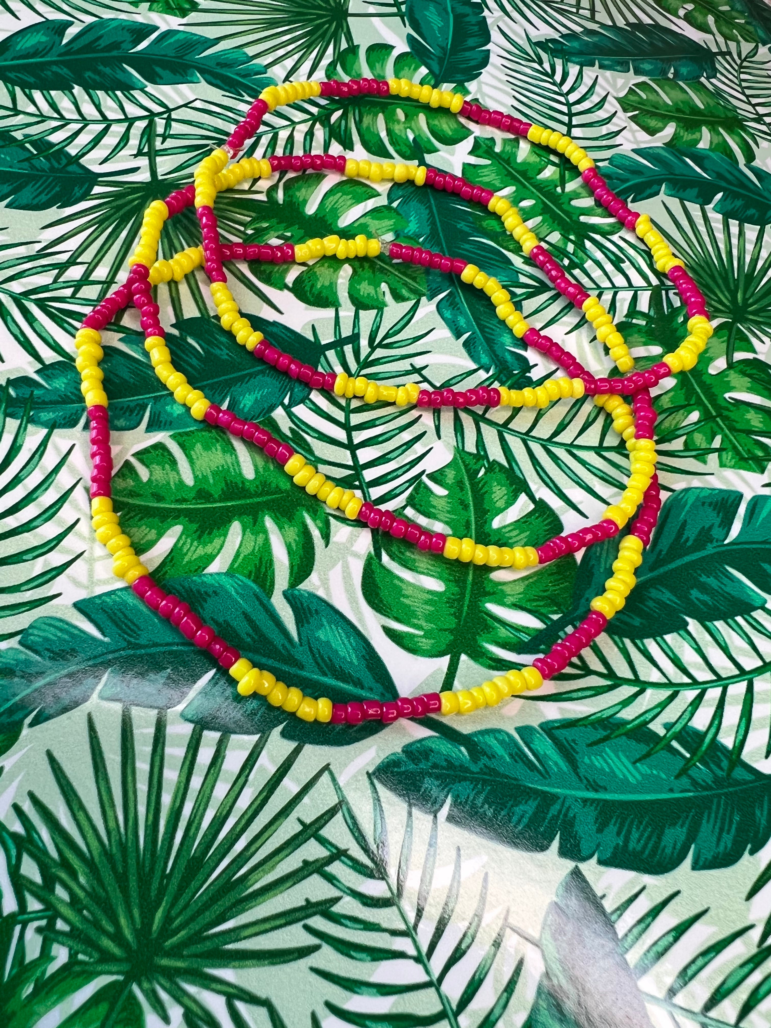Watermelon Anklets